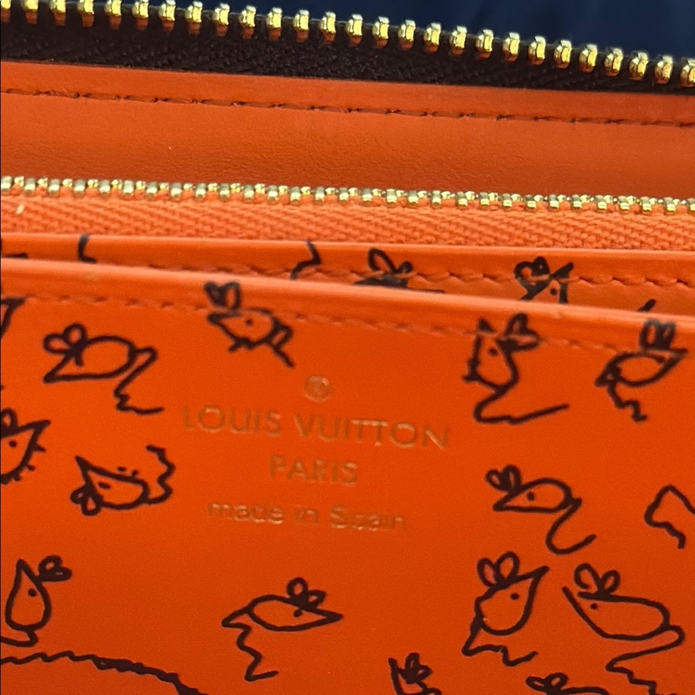 Louis Vuitton Grace Coddington Catogram Zippy Wallet 🐈 - Picture 6 of 12